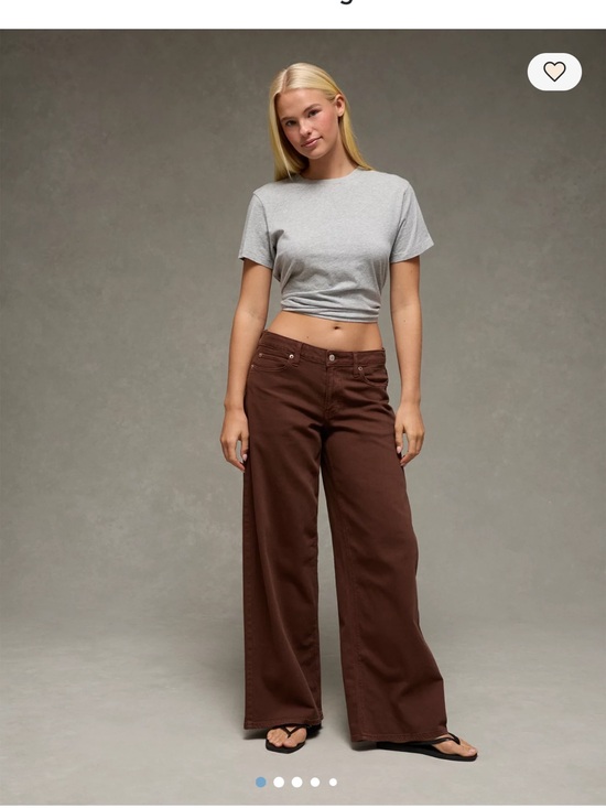 American Eagle Outfitters Denim - AE Ultra Wide Leg Low Rise Stretch Women's Jeans (2)